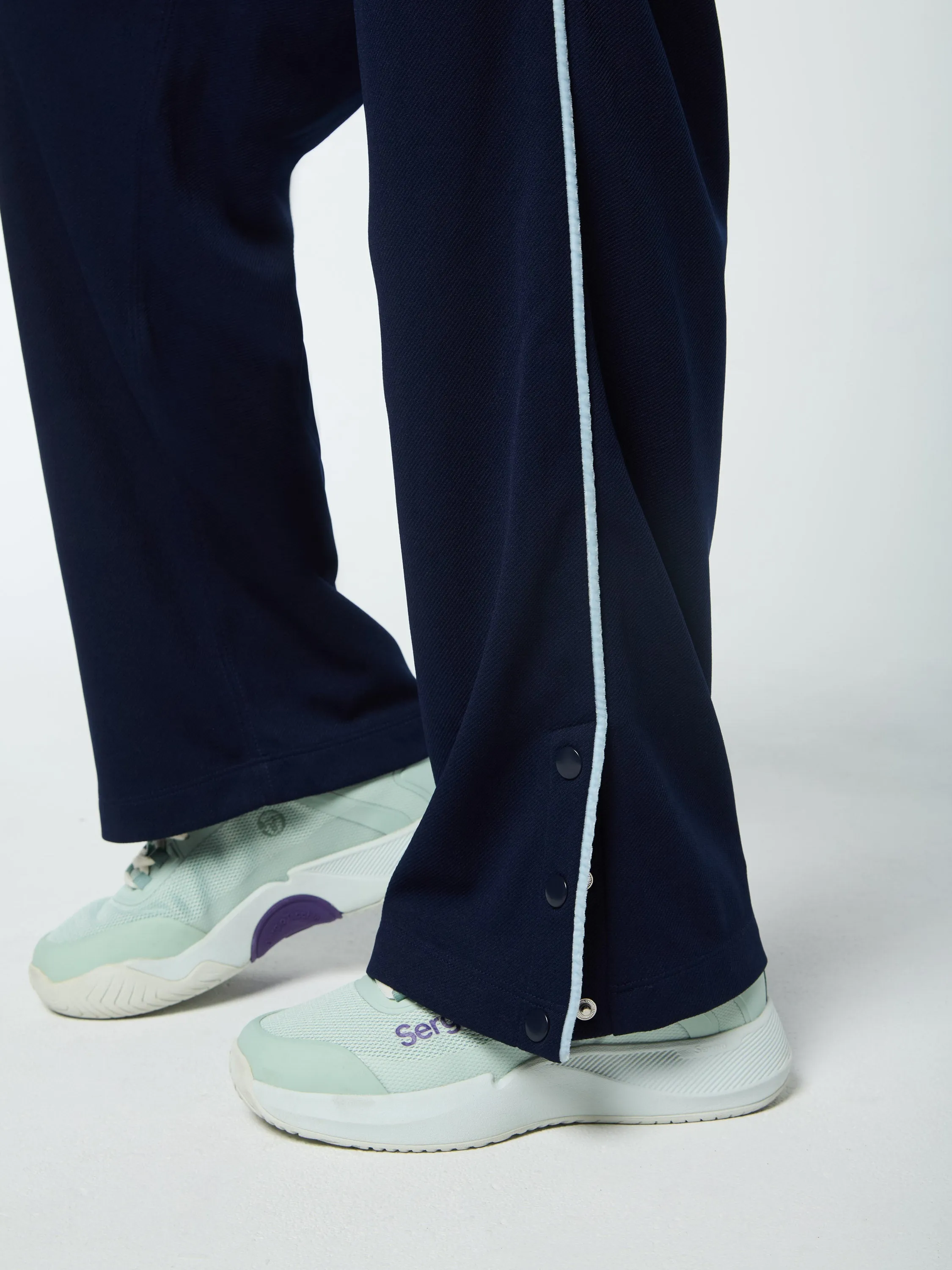 Premium Maritime Blue Pavia Twill Track Pant for Sports and Leisure