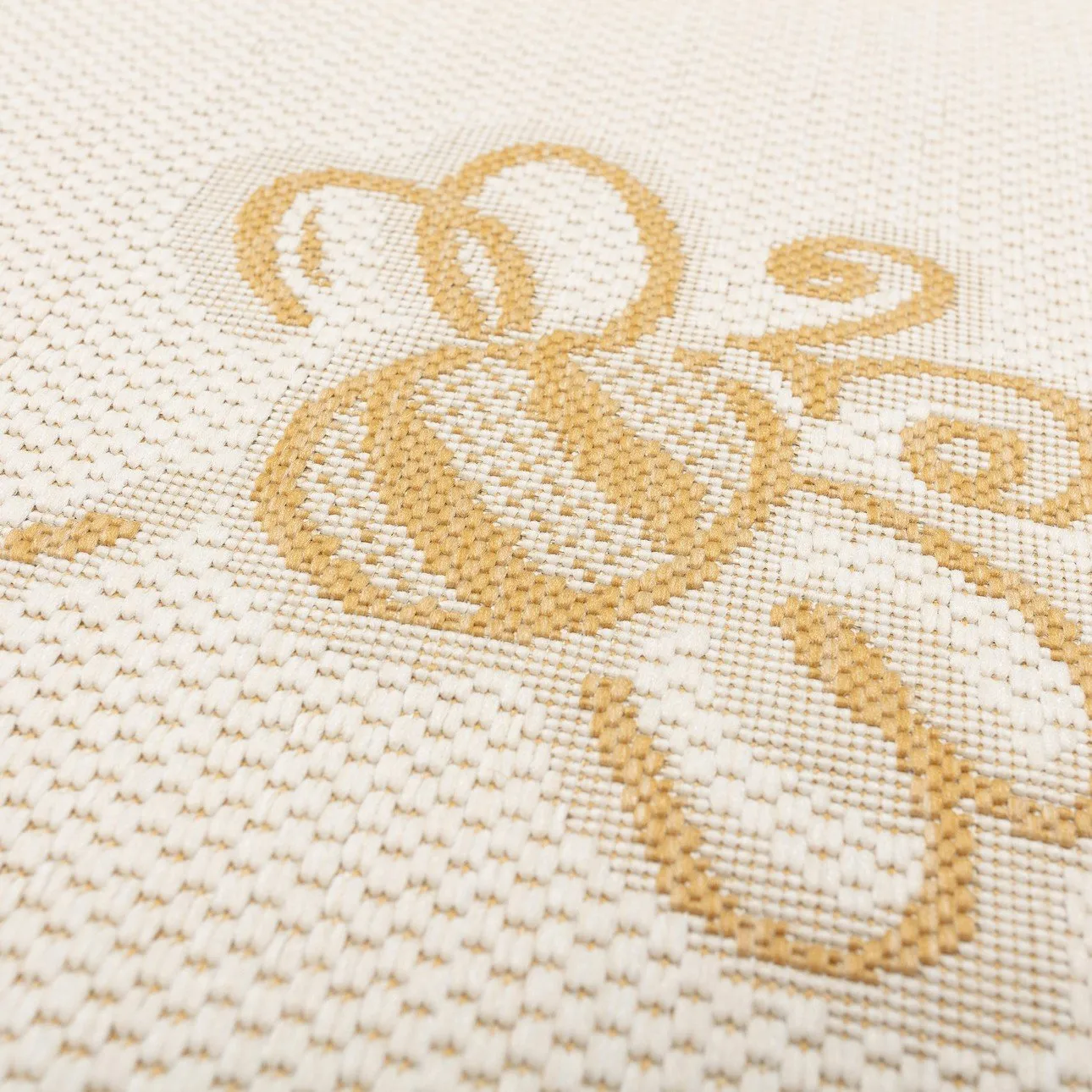 Rabbit and Bee carpet