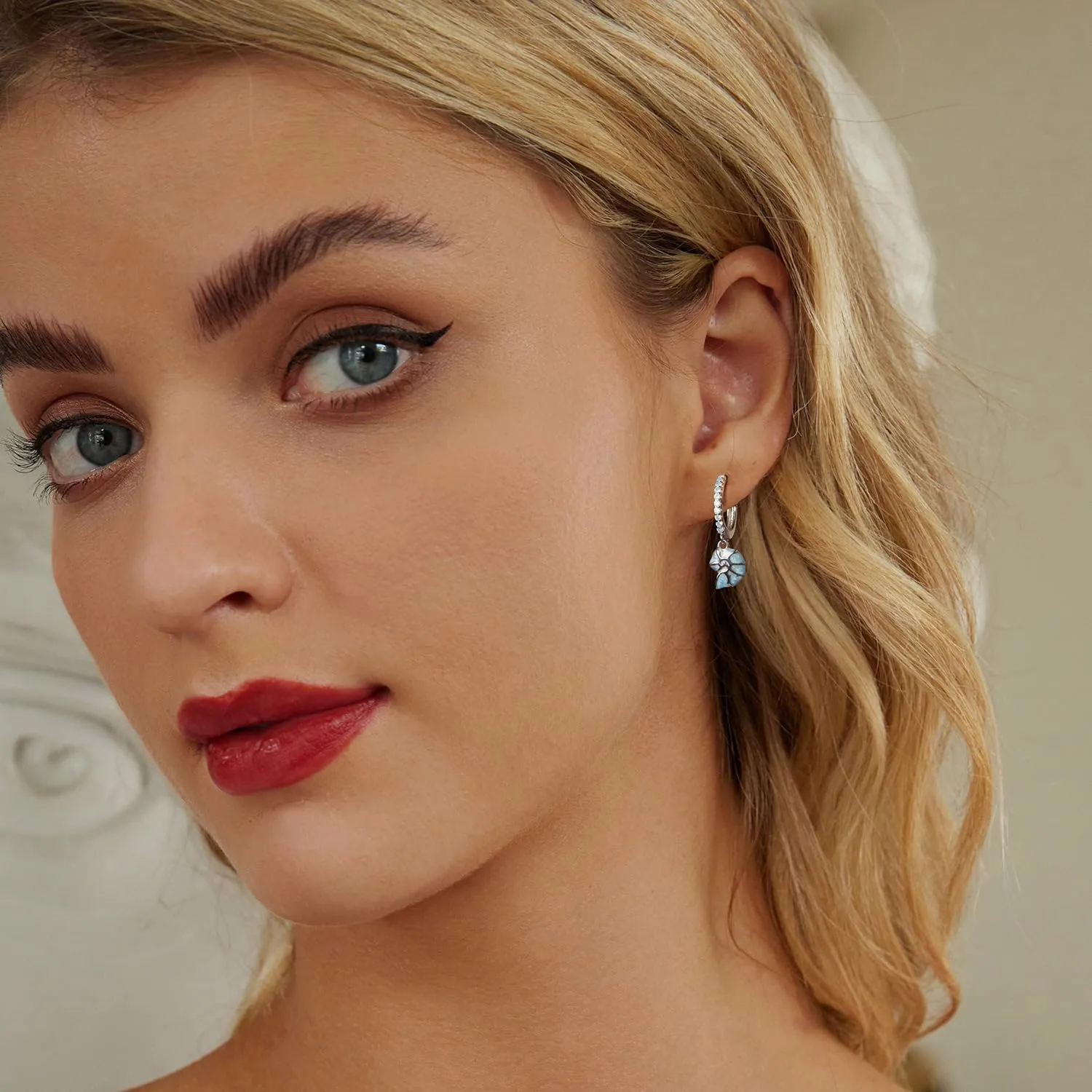 S925 Sterling Silver Post Drop/Dangle Earrings for Women | Heart, Star, Butterfly Huggie Earring Hypoallergenic Lightweight Paved with Cubic Zirconia | Birthday Valentine's Day Earrings Jewelry for Women Girls