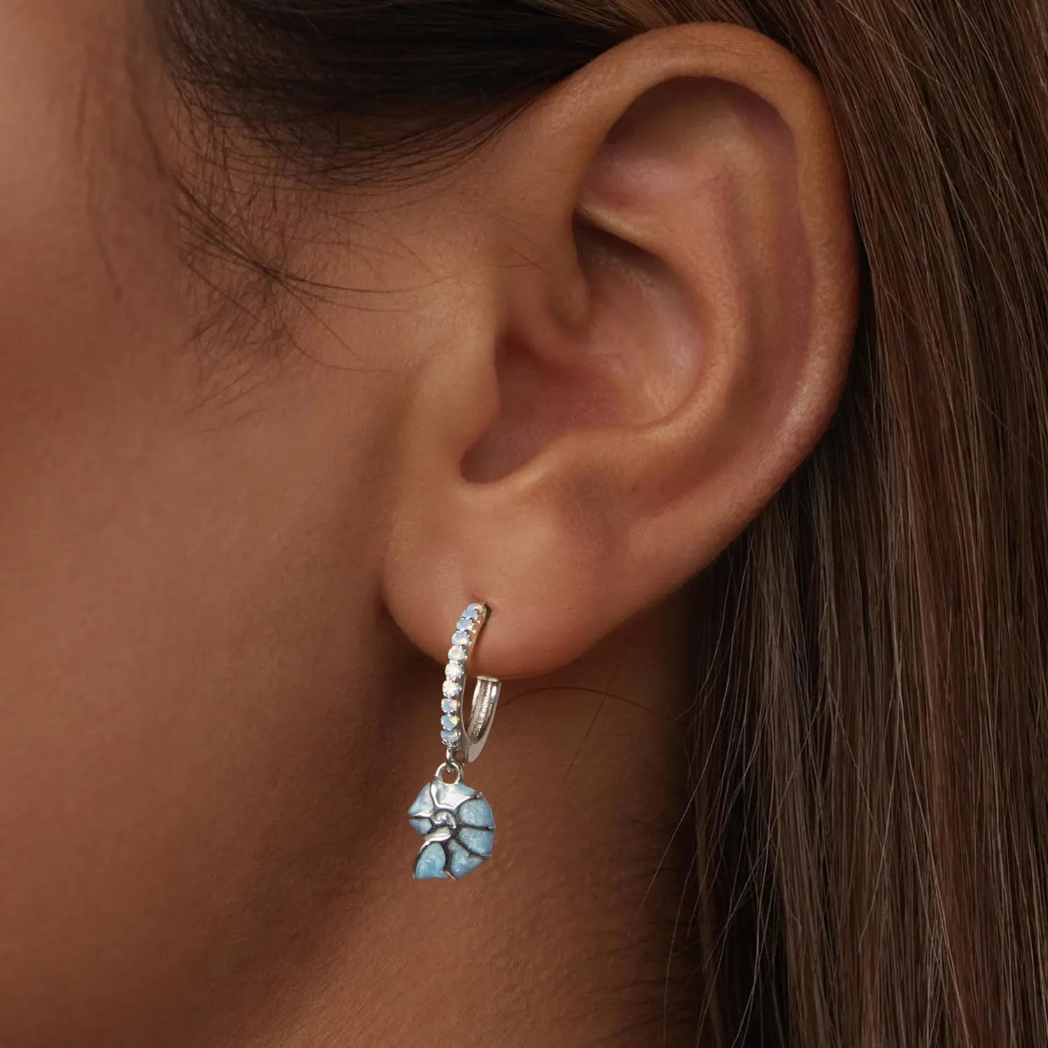 S925 Sterling Silver Post Drop/Dangle Earrings for Women | Heart, Star, Butterfly Huggie Earring Hypoallergenic Lightweight Paved with Cubic Zirconia | Birthday Valentine's Day Earrings Jewelry for Women Girls