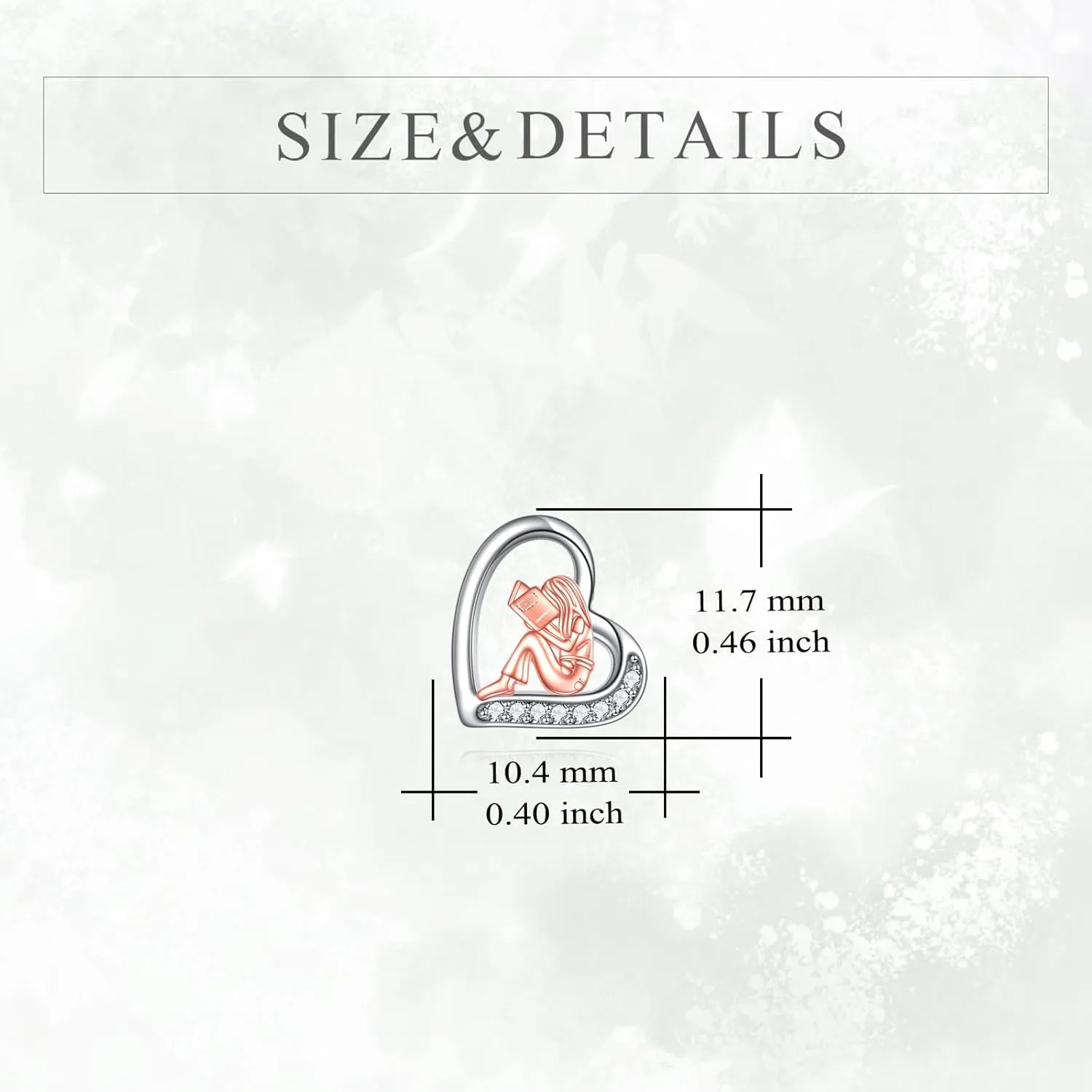 Sports Earrings Sterling Silver Heart Stud Earrings Jewelry Gifts for Women Sporty Person