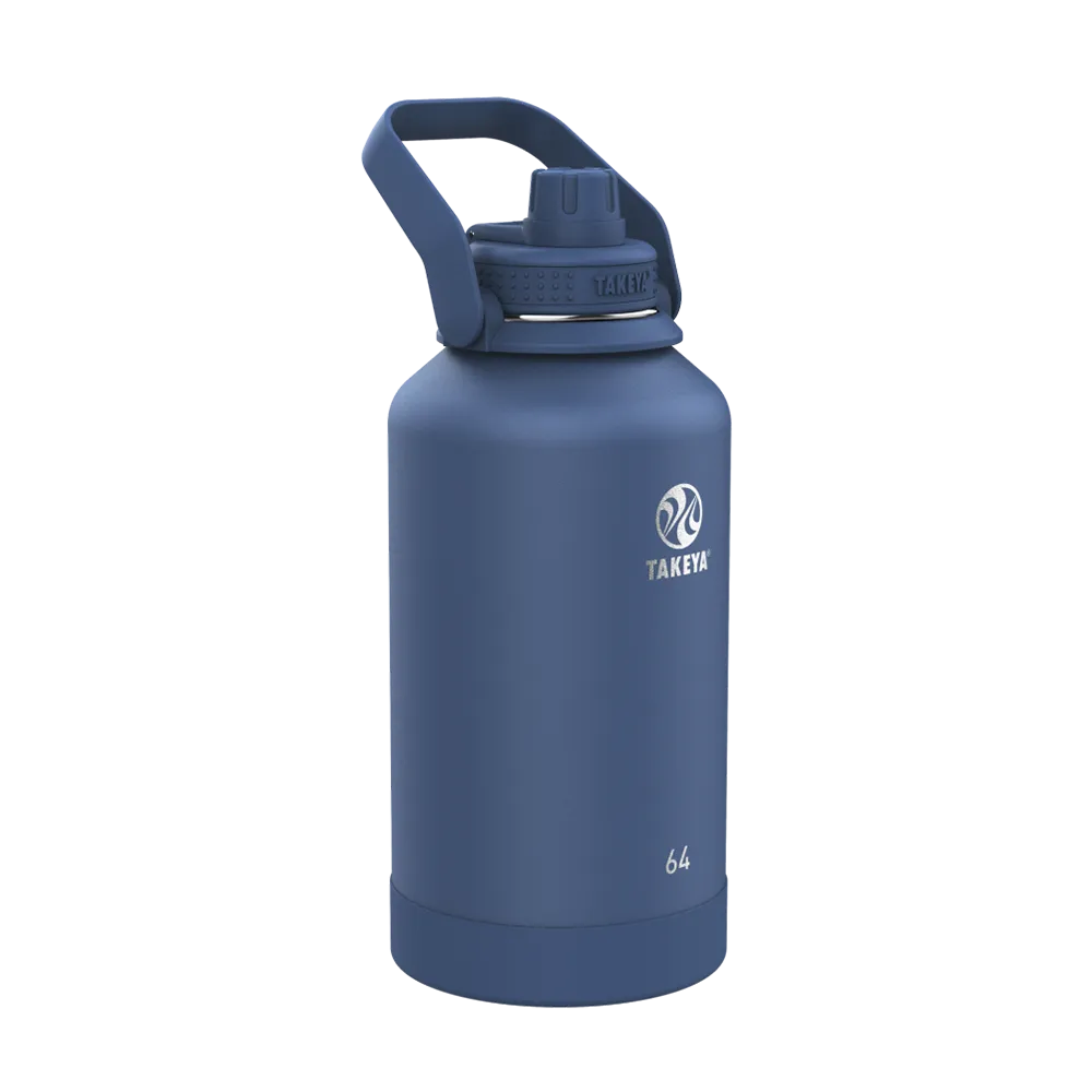 Takeya 64oz Actives Water Bottle With Spout Lid