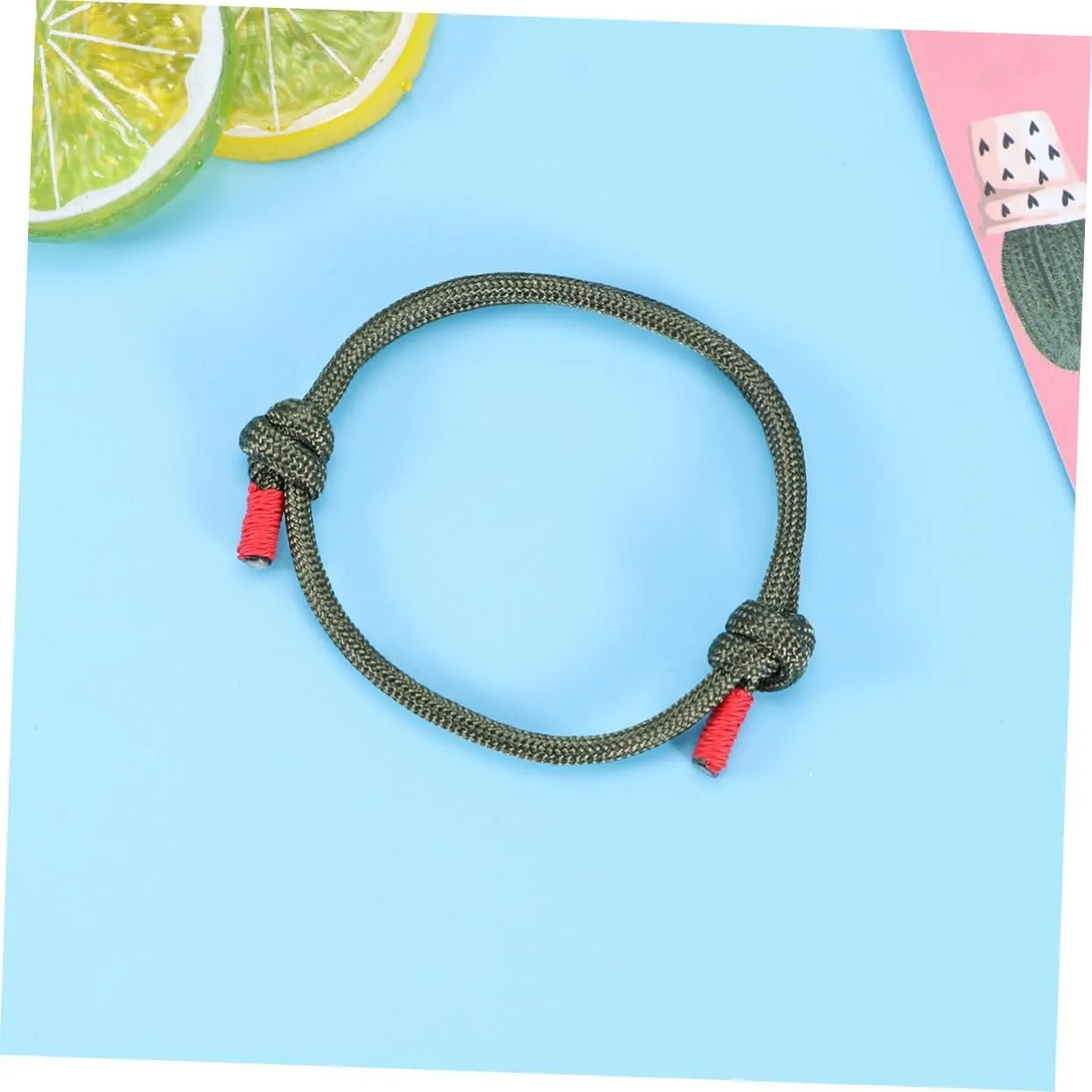 VALICLUD 1pc Hand Jewelry Handmade Bracelet Adjustable Braided Bracelet Woven Bracelet Woven Hand Chain