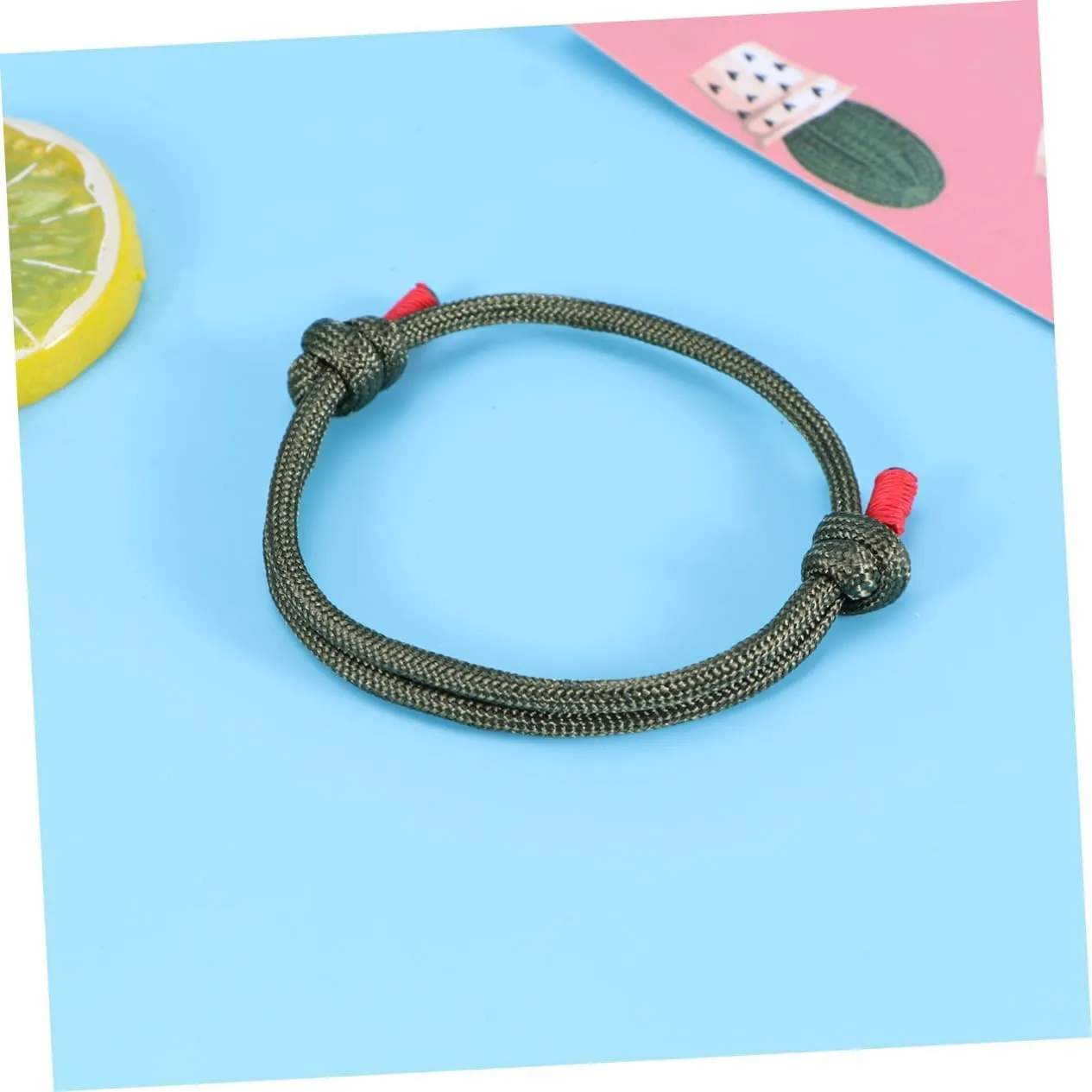 VALICLUD 1pc Hand Jewelry Handmade Bracelet Adjustable Braided Bracelet Woven Bracelet Woven Hand Chain