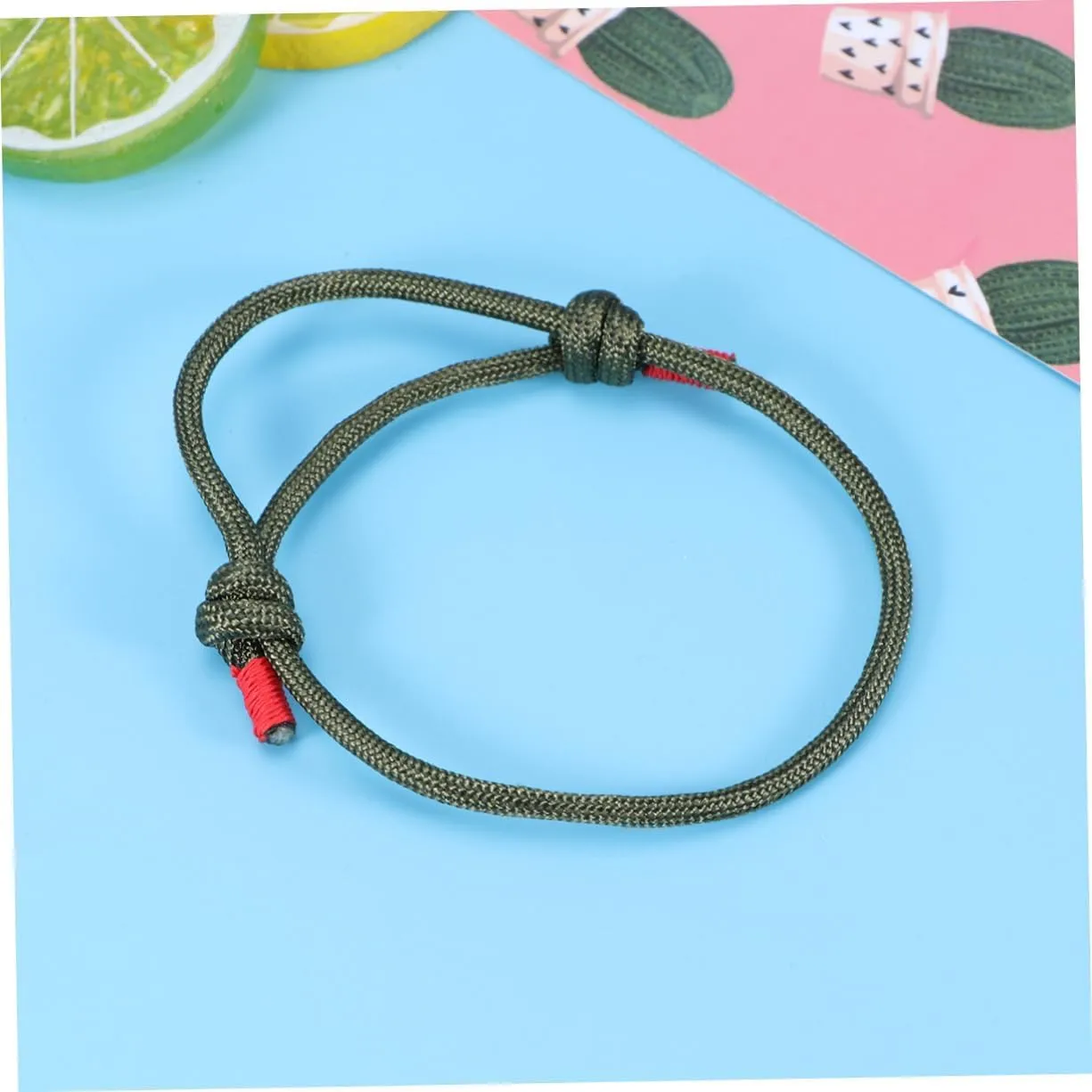VALICLUD 1pc Hand Jewelry Handmade Bracelet Adjustable Braided Bracelet Woven Bracelet Woven Hand Chain