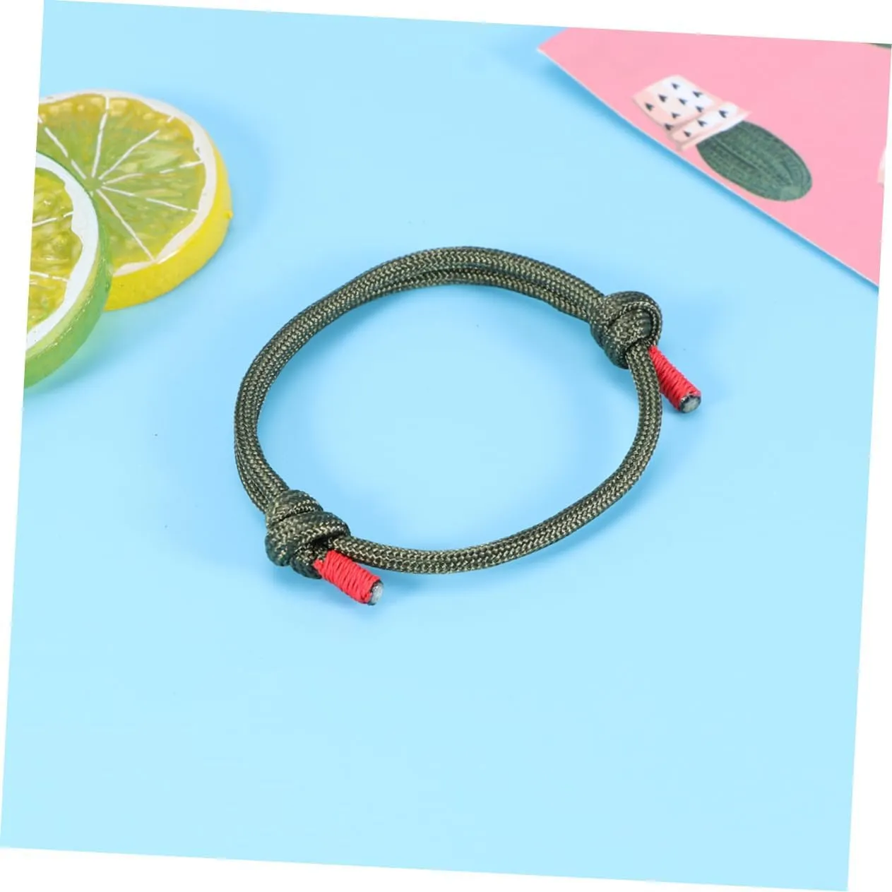 VALICLUD 1pc Hand Jewelry Handmade Bracelet Adjustable Braided Bracelet Woven Bracelet Woven Hand Chain