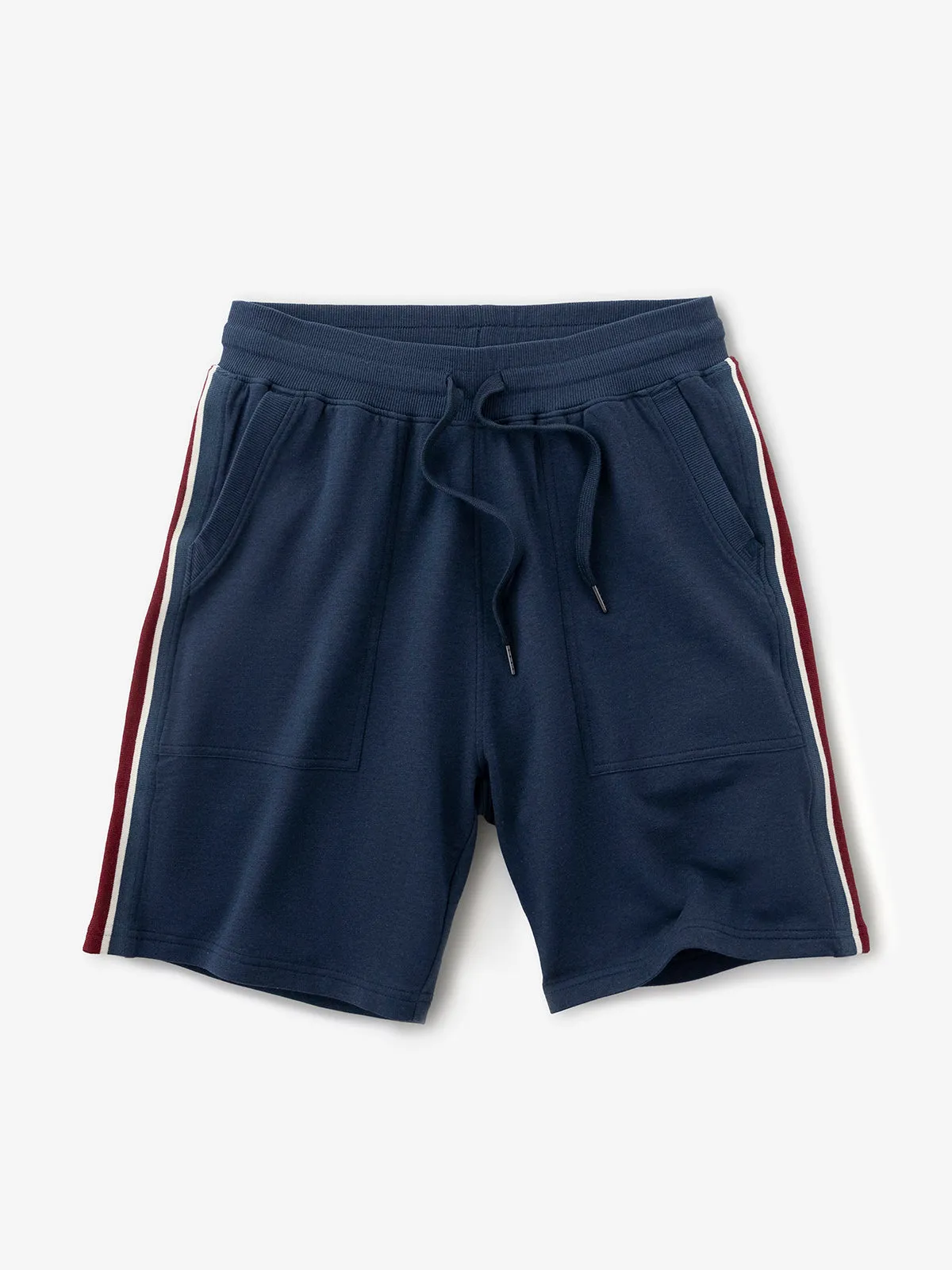 Varsity Brushed Short Stripe