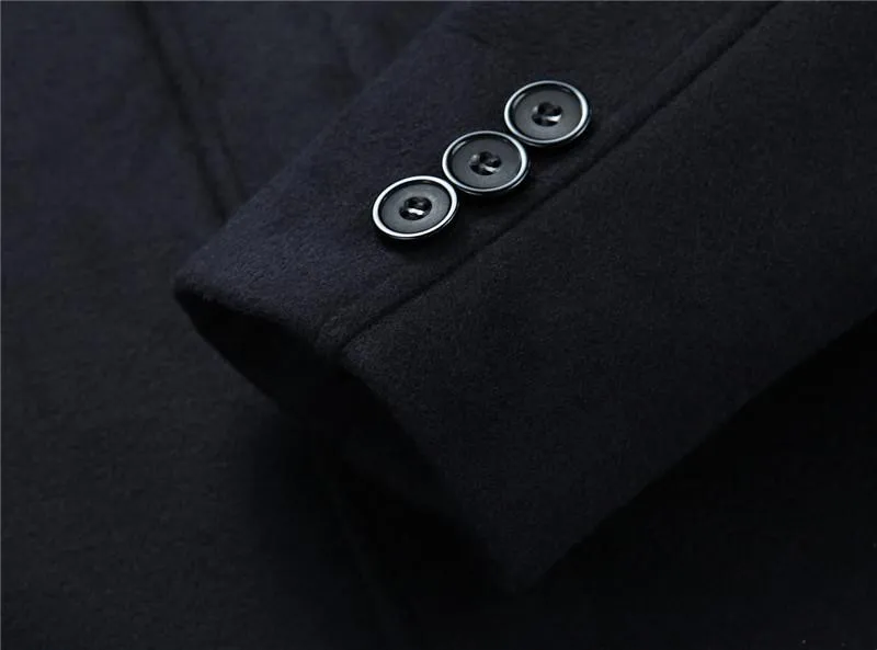 West Louis Single Breasted Woolen Coat
