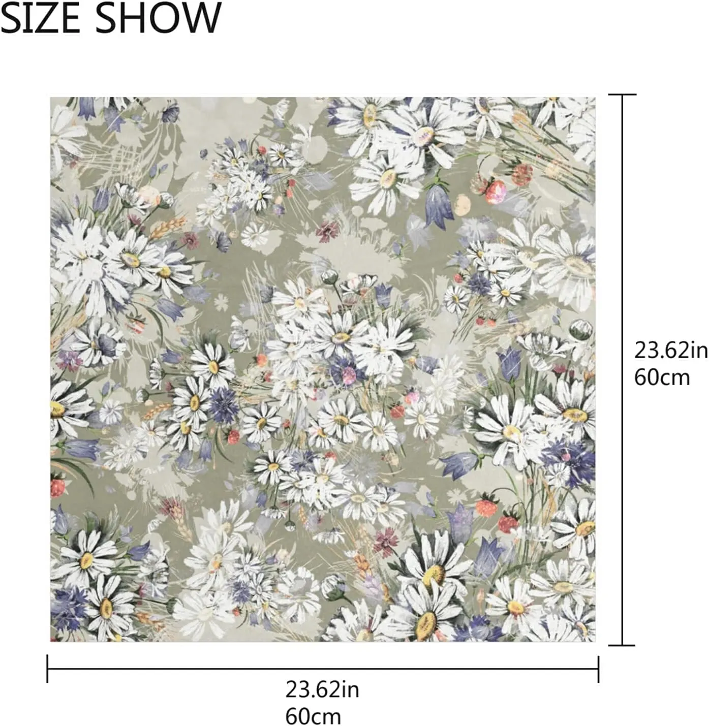 Women Silk Scarf Hair Wrap Shawl Chiffon Stole Square Scarves Headscarf