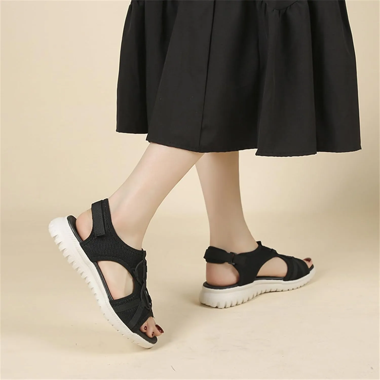 Womens Orthotic Sport Sandals Athletic Hiking Outdoor Active Orthopedic Sneakers Summer Washable Slingback Slide Flat Sandals