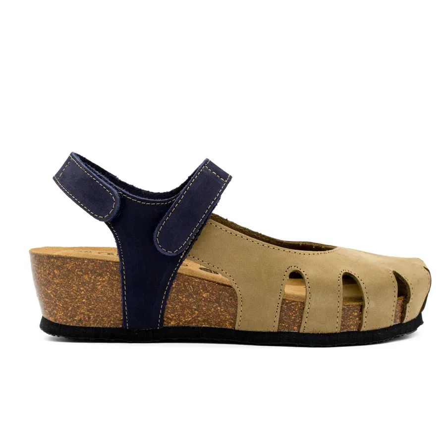 Women's Plakton Amy Color: Olive/ Blue