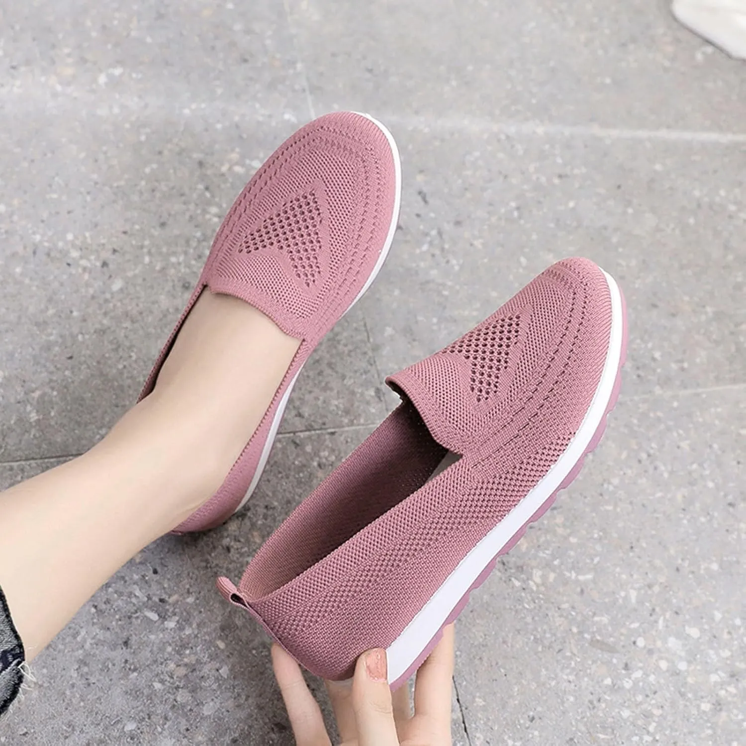 Womens Shoes 7.5 Wide Width Sneakers Slip On Sneakers Women Arch Support Wide Shoes for Women Sneakers Womens Light Weight Walking Sneakers Size 10 Wide Zapatos Das OrtopDicos para Mujeres