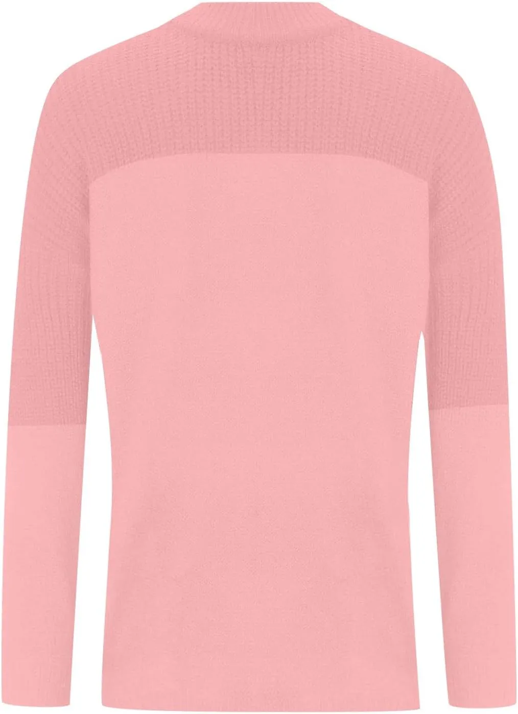 Womens Sweaters Crewneck Cable Knit Long Sleeve Pullover Sweaters Loose Casual Solid Color Jumper Tops S-XXL